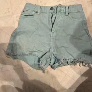 Light Blue Women's Denim Shorts